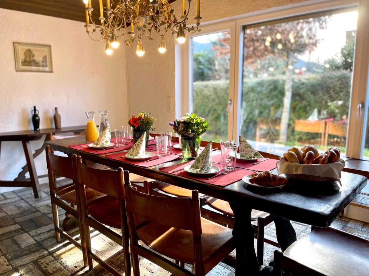 Large Holiday Apartment With Sauna, Terrace, Garden And Open Fireplace Lenggries Exterior foto