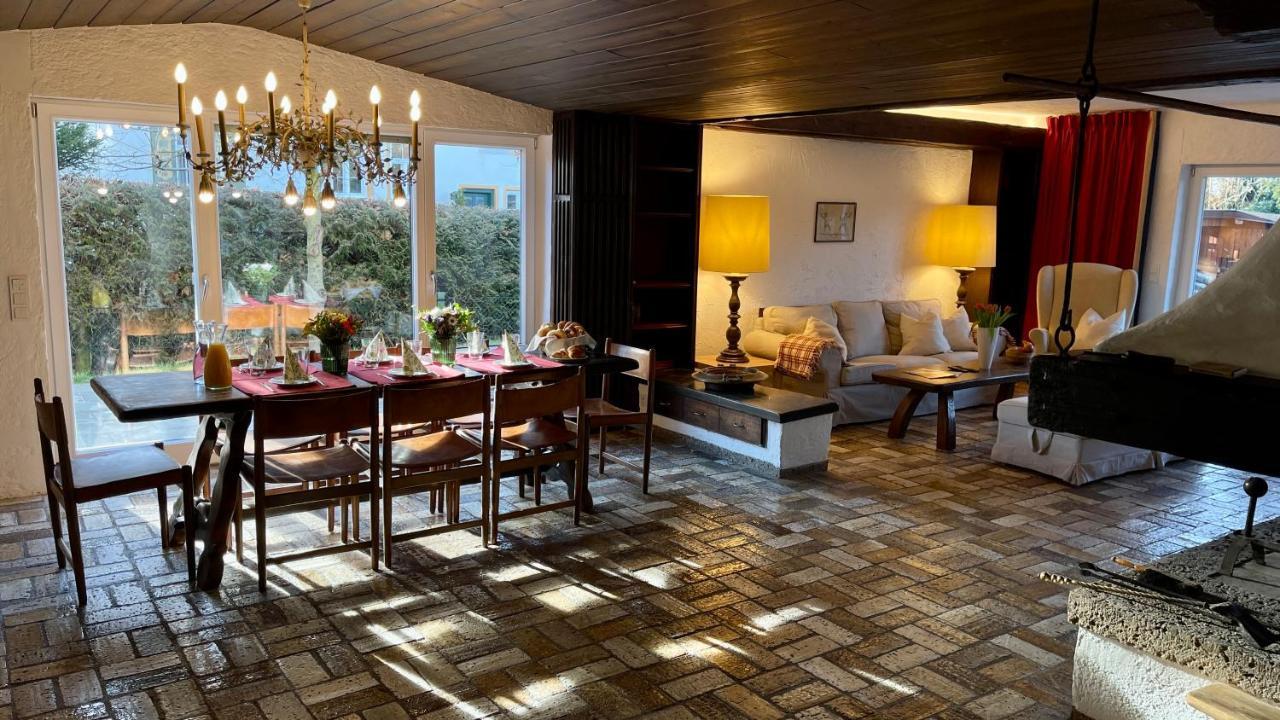 Large Holiday Apartment With Sauna, Terrace, Garden And Open Fireplace Lenggries Exterior foto